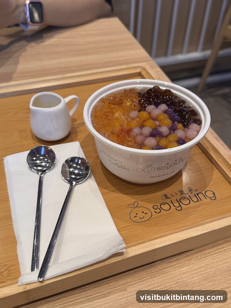 Dessert with Boba and Jelly