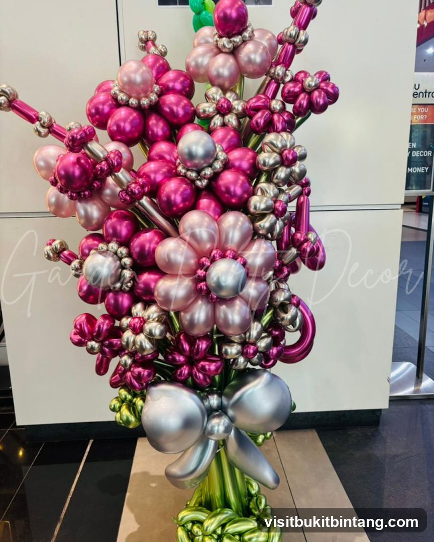 Balloon Flower Arrangement