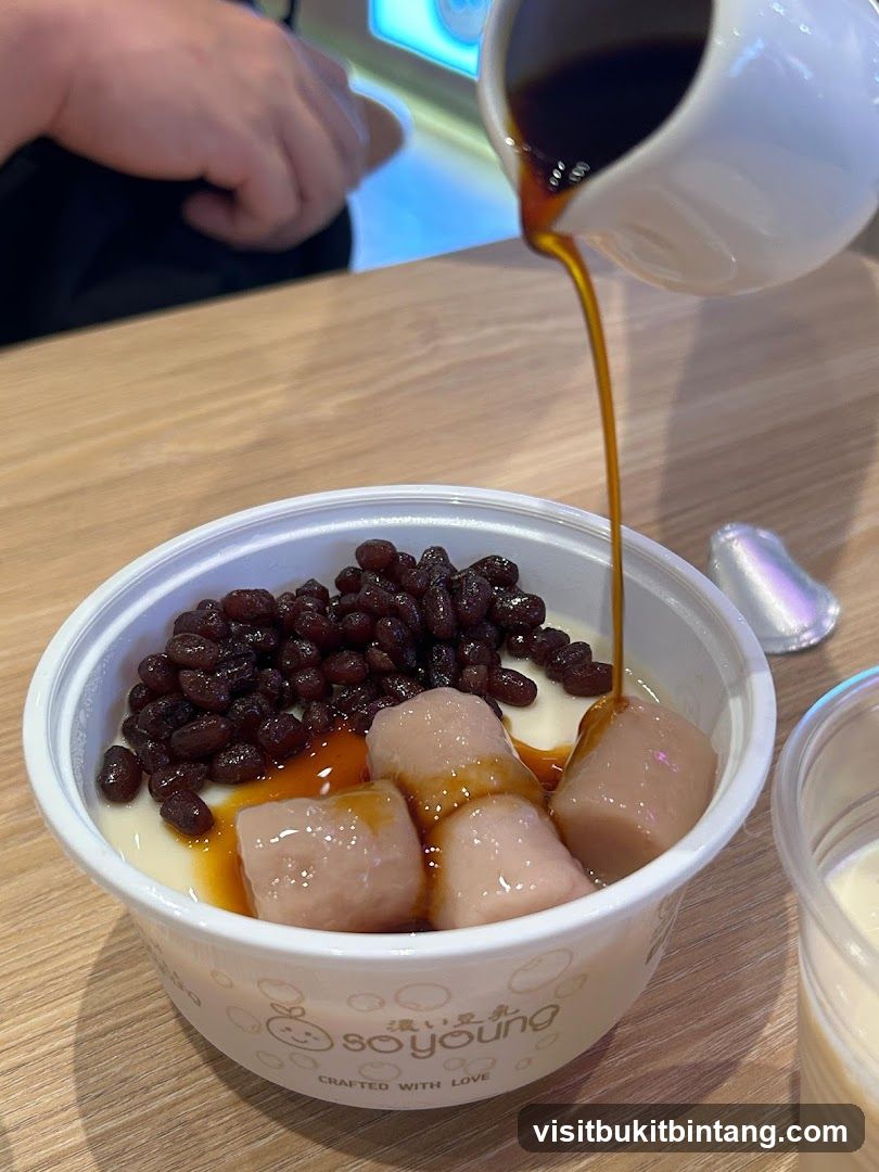 Dessert with Red Beans and Taro Balls