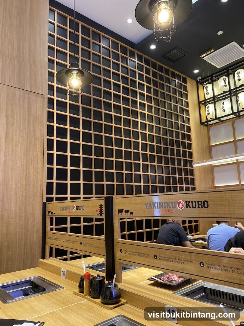 Yakiniku Kuro Dining Area