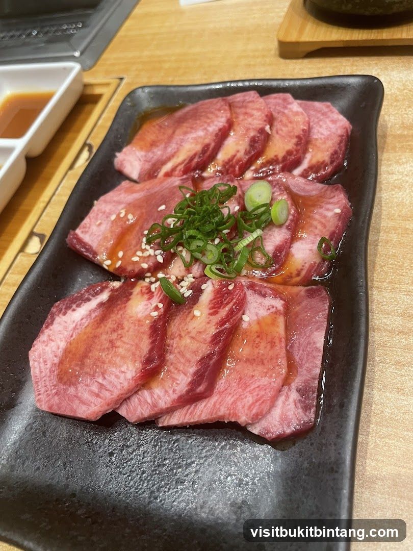 Sliced Beef Tongue