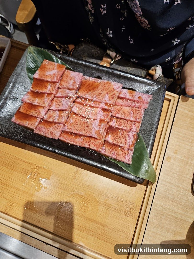 Marbled Beef Slices