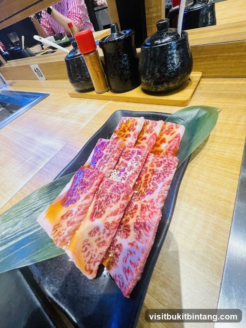 Marbled Beef Slices