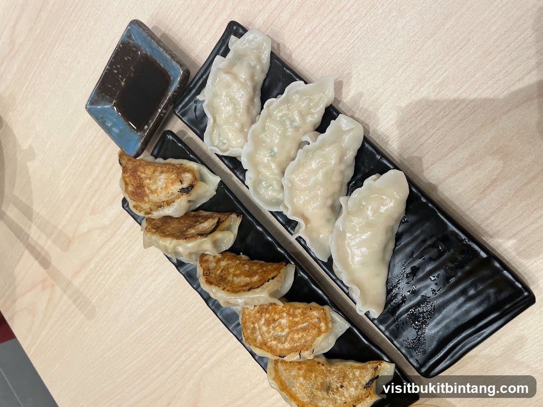 Dumplings and Dipping Sauce