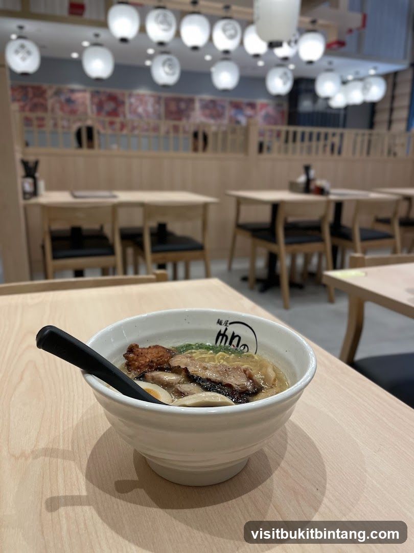 Ramen Bowl on Table