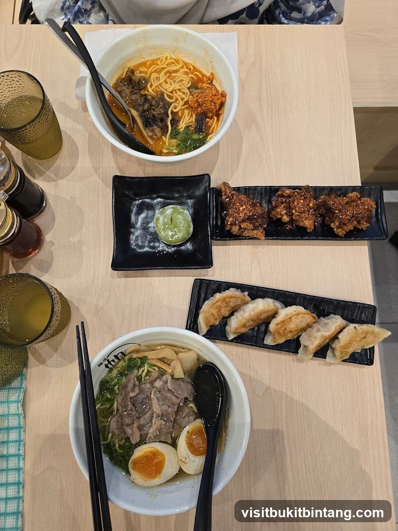 Ramen and Appetizers