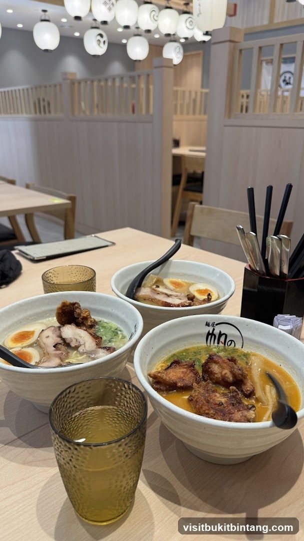 Ramen Bowls and Drink