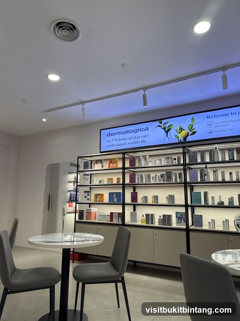 Dermalogica Skincare Display