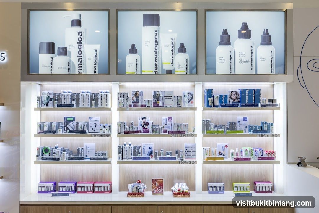 Skincare Product Display