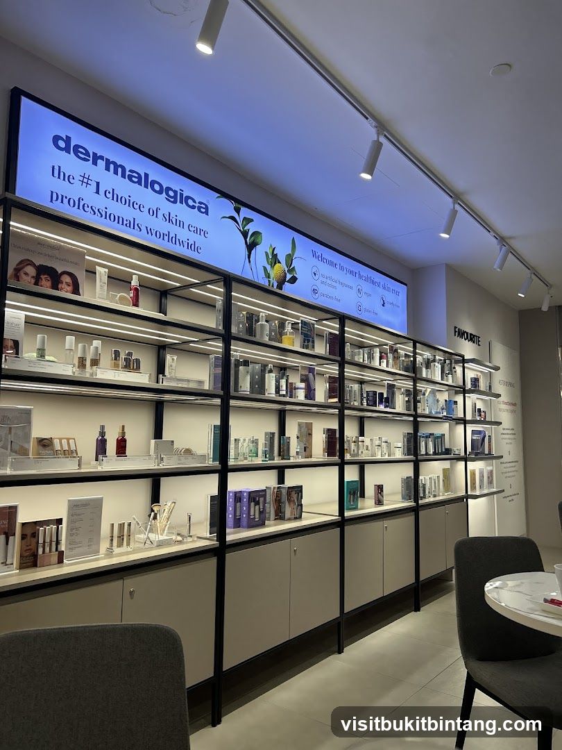Dermalogica Skincare Display