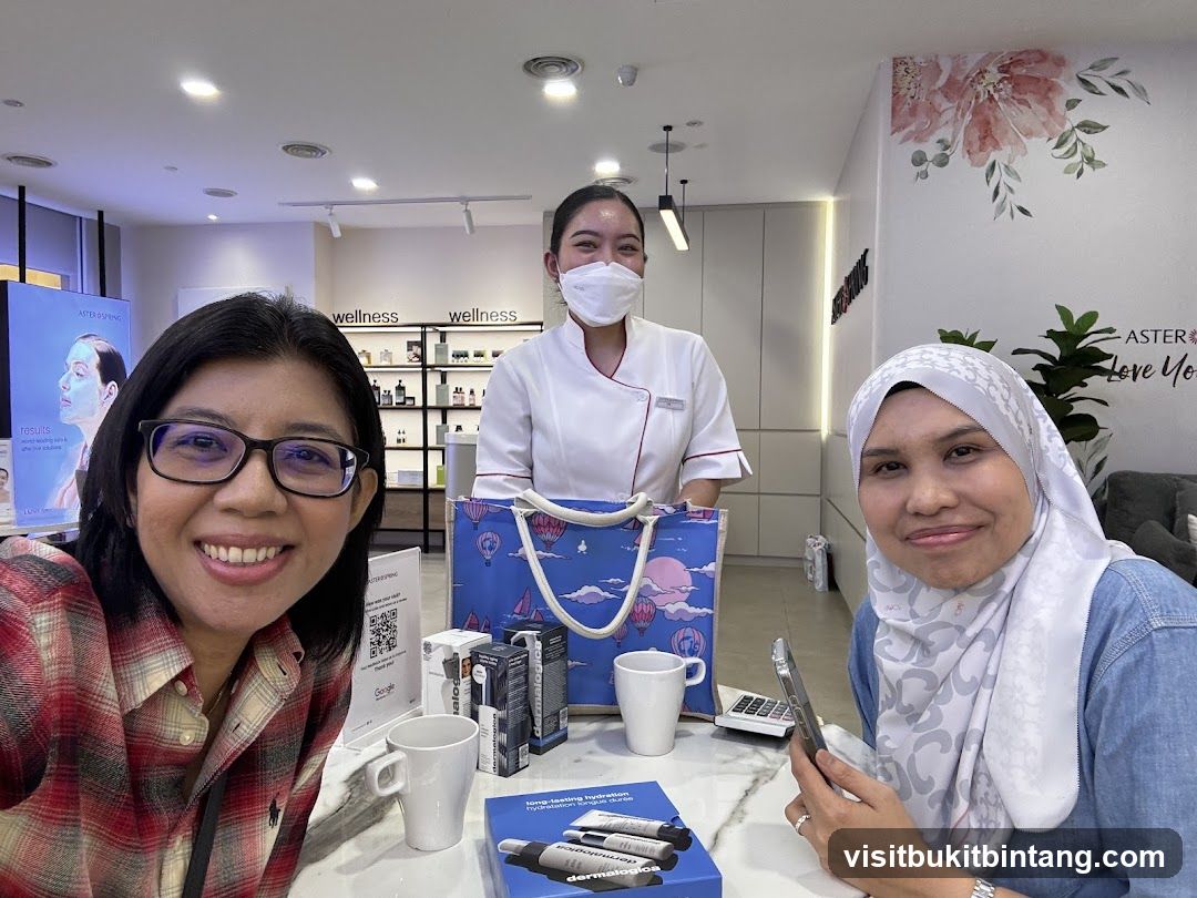 Customers and Staff in a Wellness Center