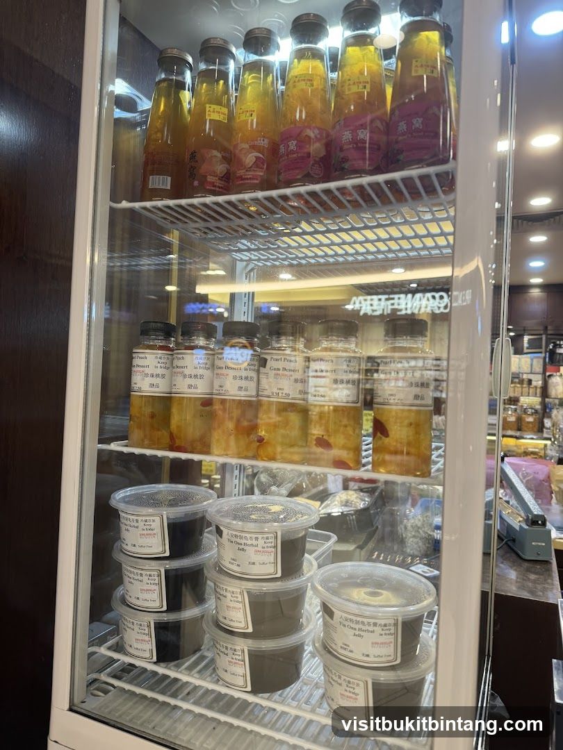 Desserts in Refrigerator