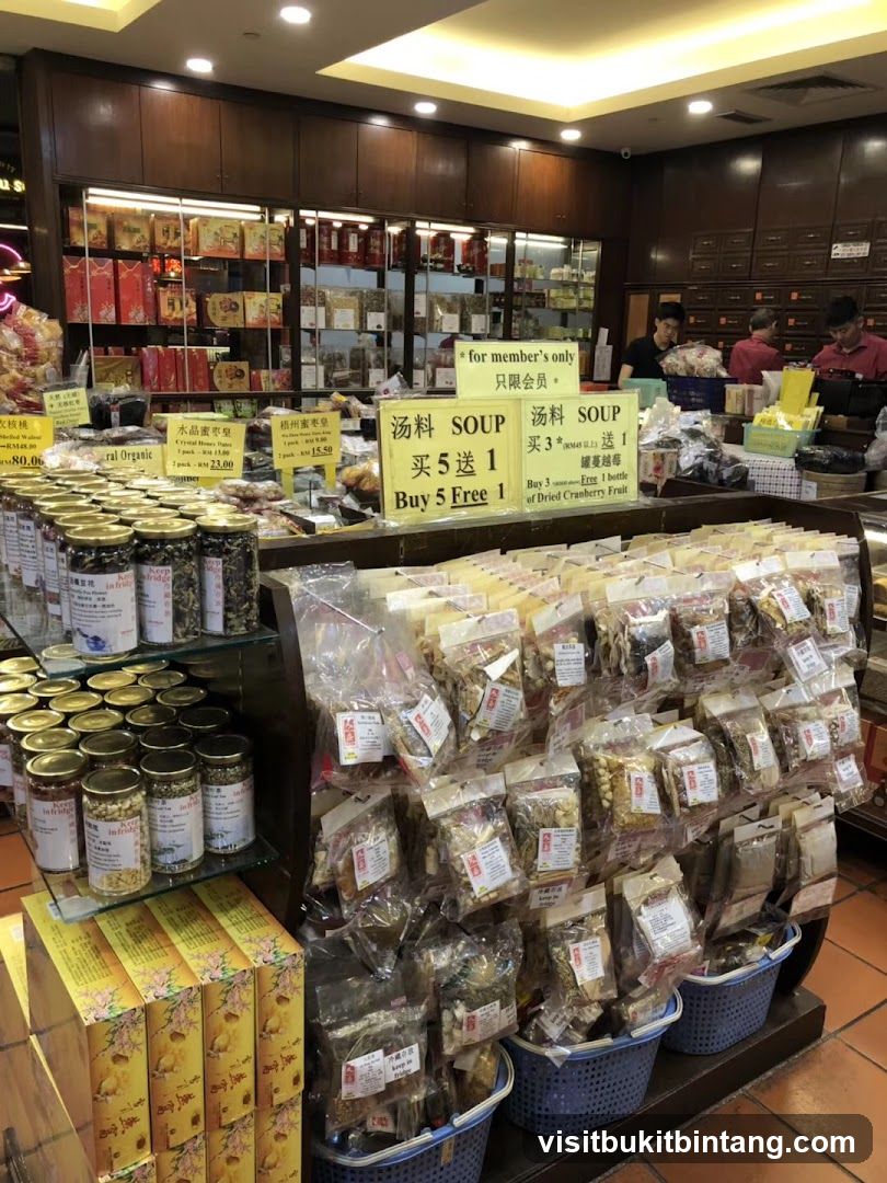 Herbal Shop Display