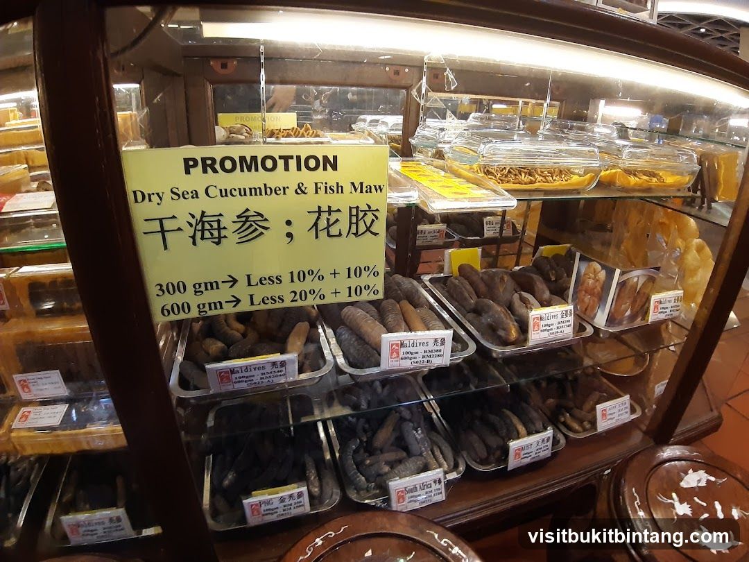 Dried Sea Cucumber and Fish Maw Promotion