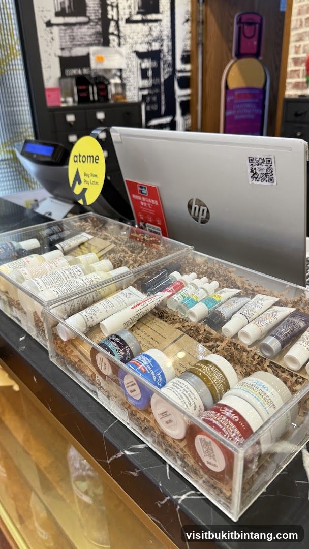 Skincare Product Display