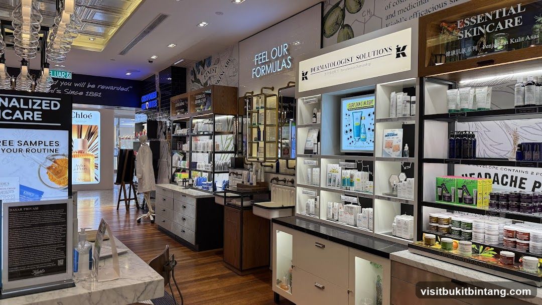 Skincare Store Interior