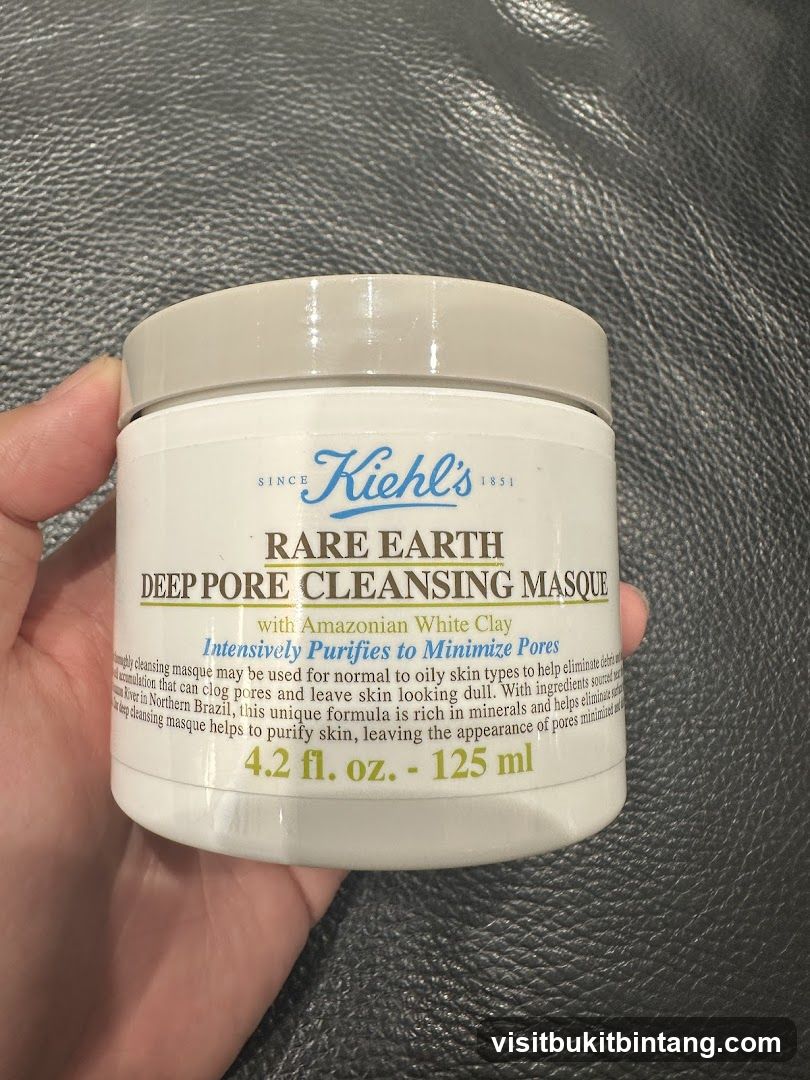 Kiehl's Rare Earth Deep Pore Cleansing Masque