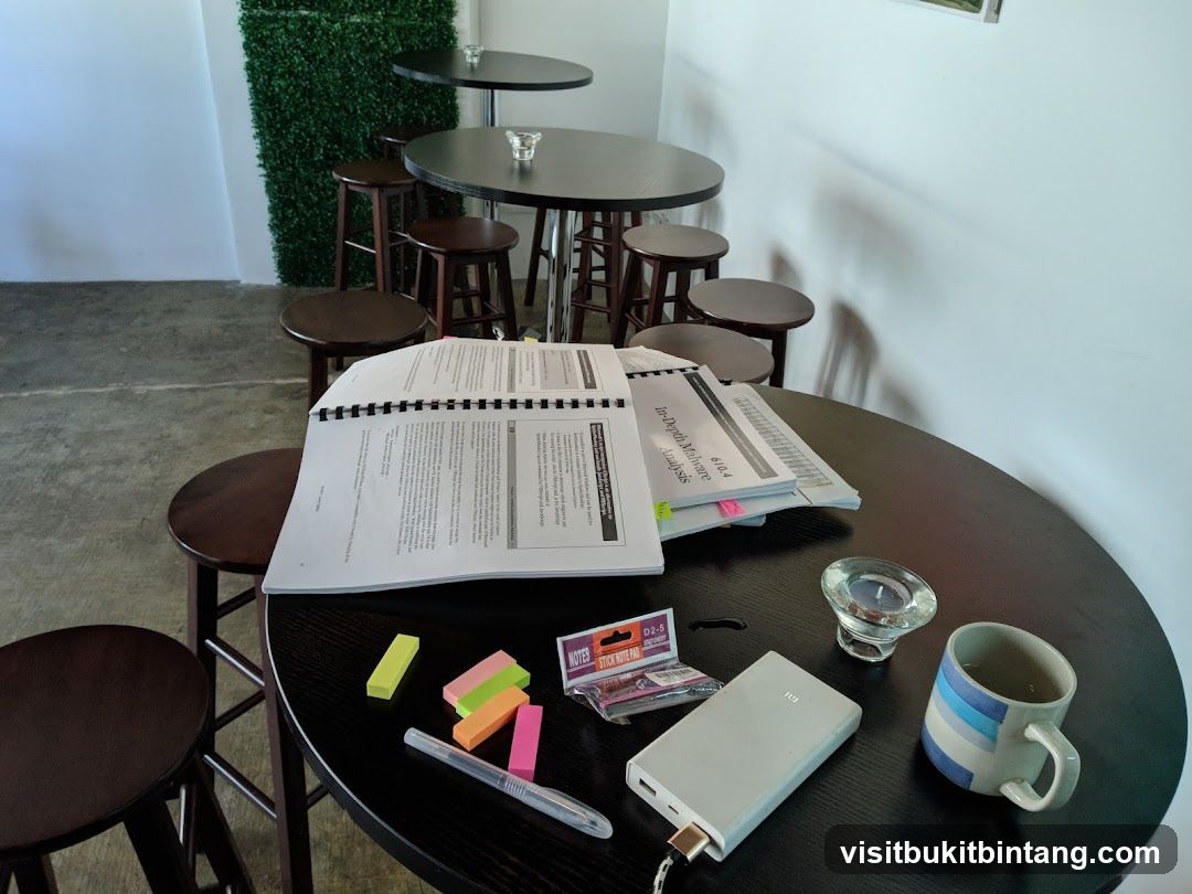 Study Table Setup