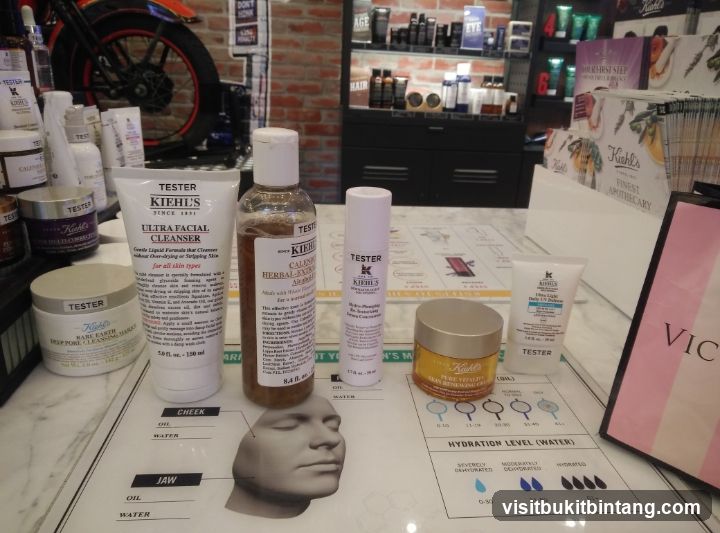 Kiehl's Skincare Display
