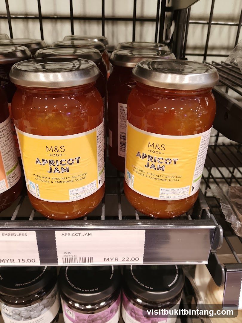 Apricot Jam Jars