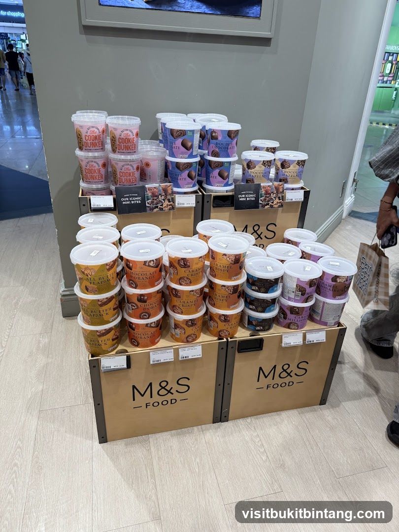 M&S Food Display