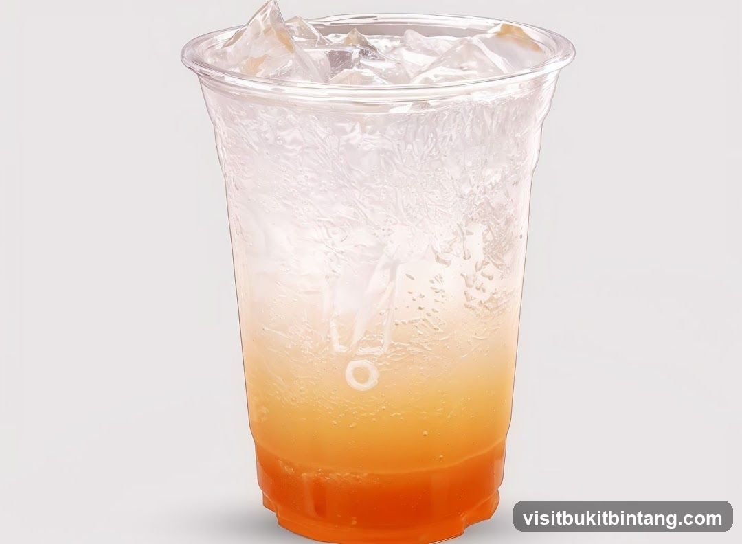 Orange Soda with Ice