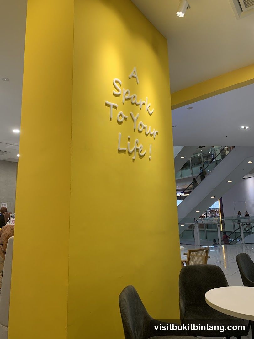 Yellow Wall with Inspirational Quote