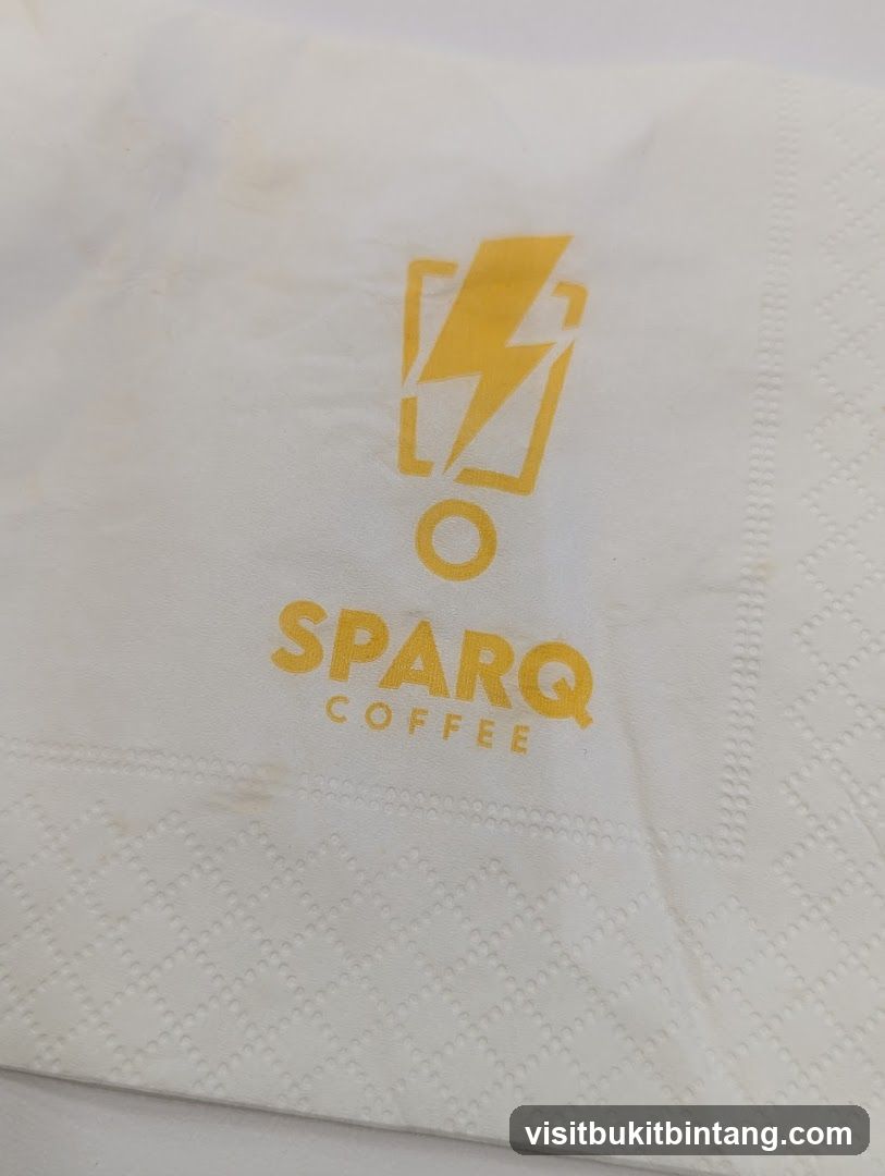 Sparq Coffee Napkin