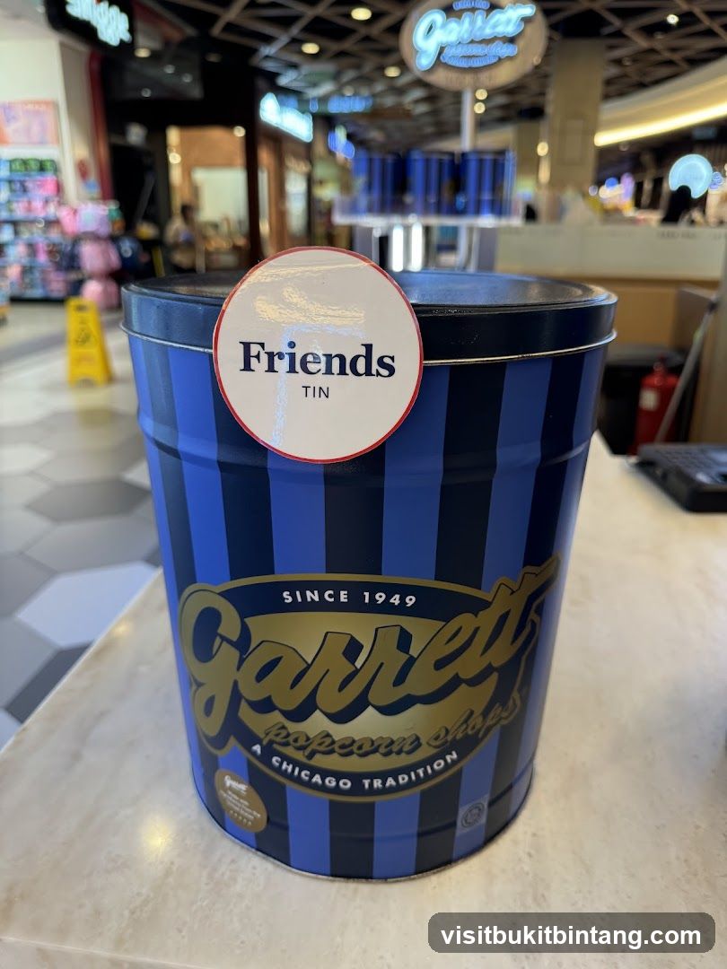 Garrett Popcorn Tin