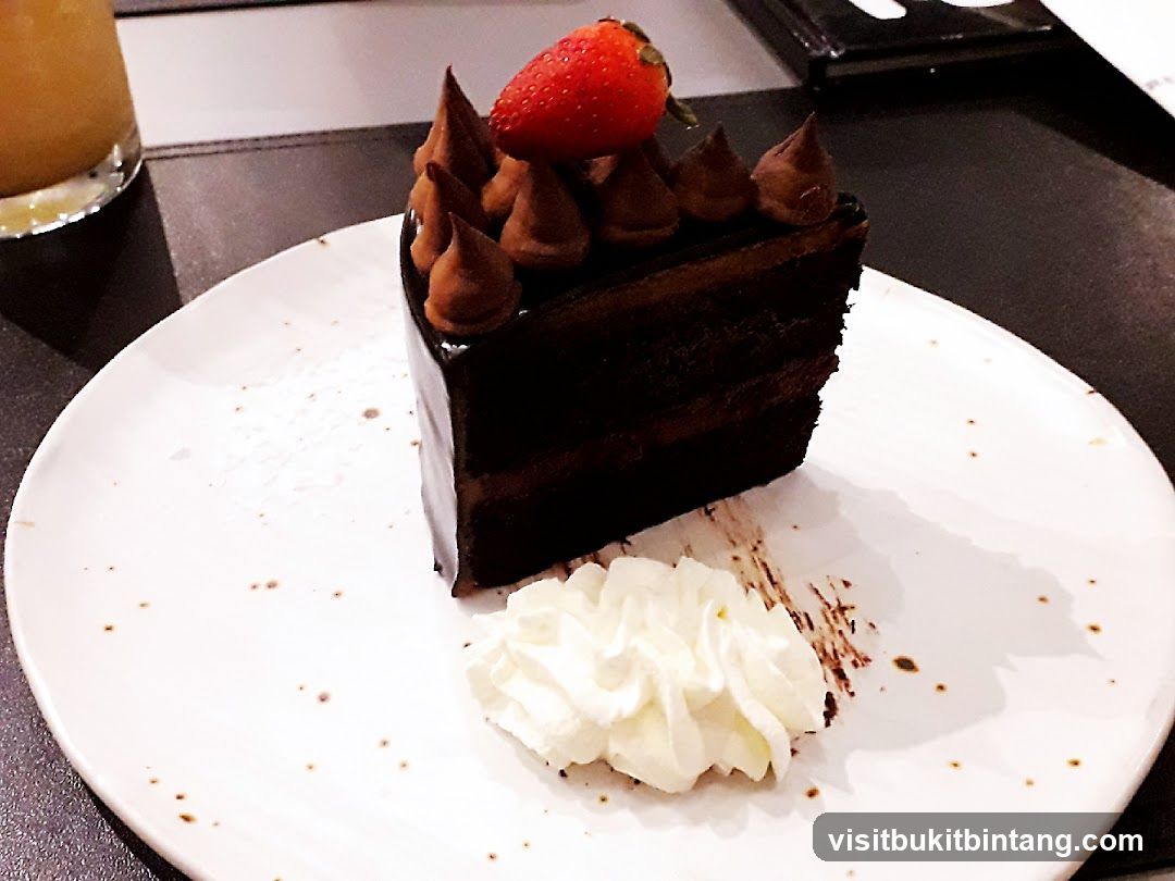 Chocolate Cake Slice