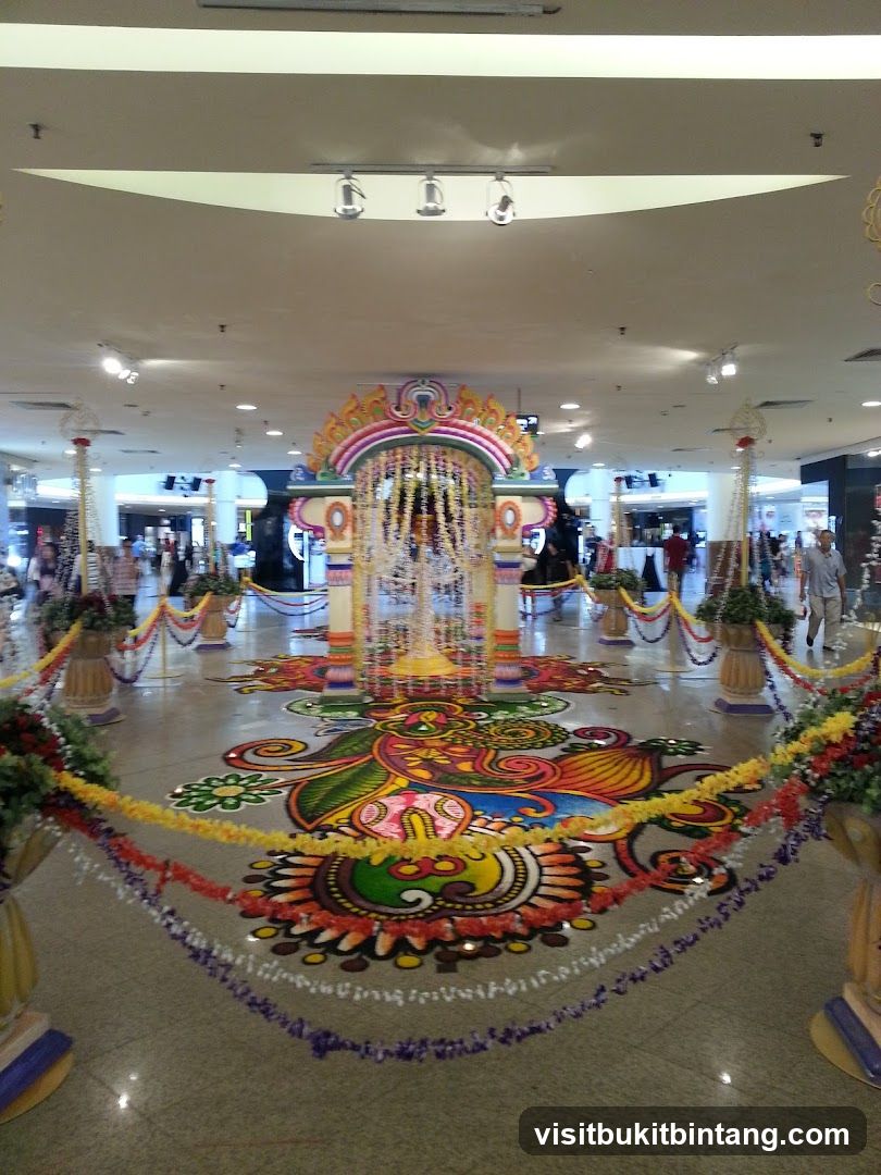 Festival Decoration in a Mall