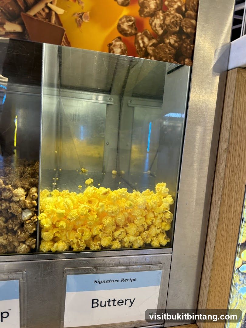 Buttery Popcorn Display