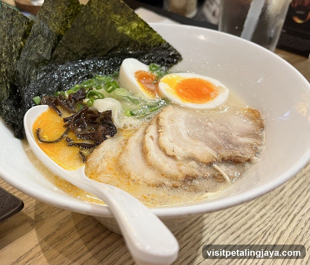 Ramen Bowl with Soft-Boiled Egg and Nori