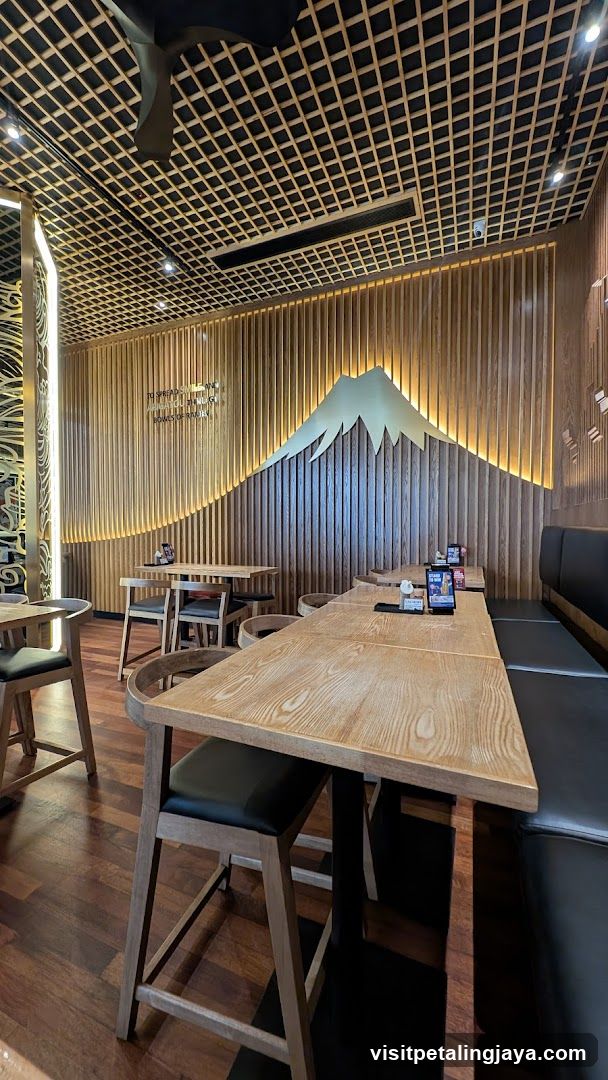 Interior of a modern restaurant or cafe