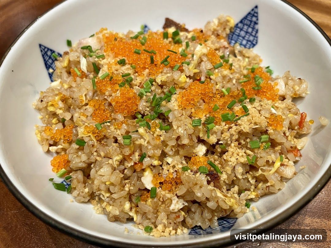 Fried Rice with Roe and Scallions