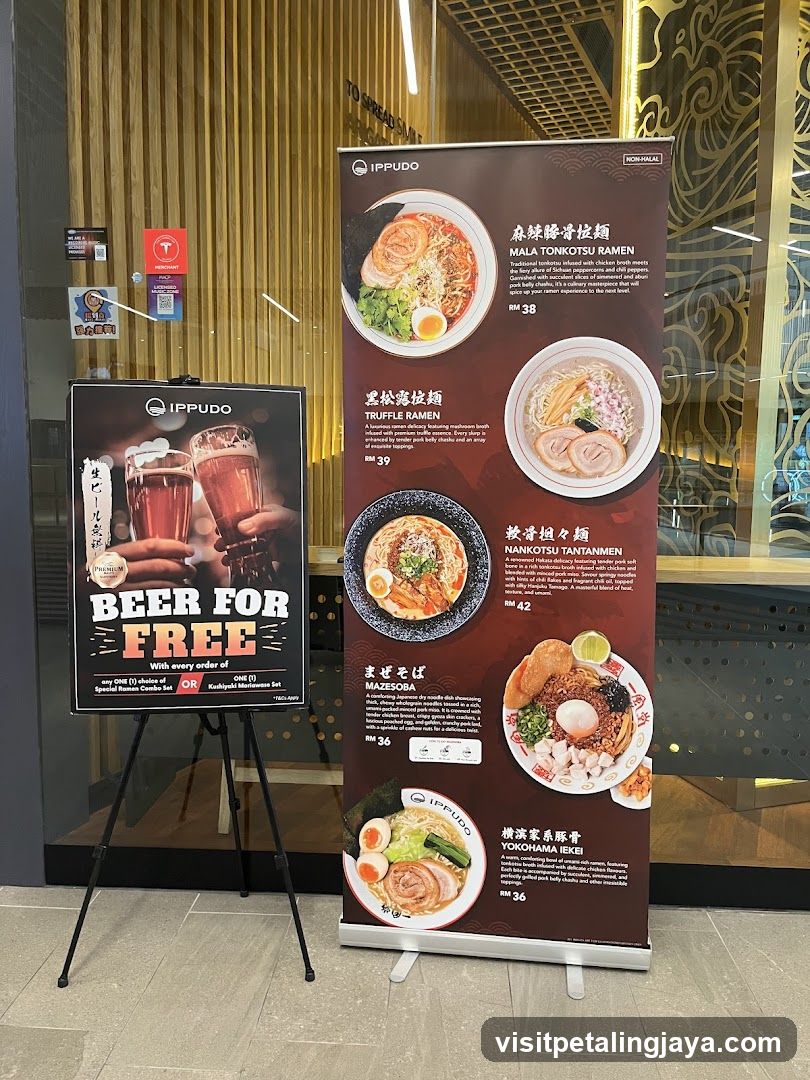 Ippudo Restaurant Promotional Display
