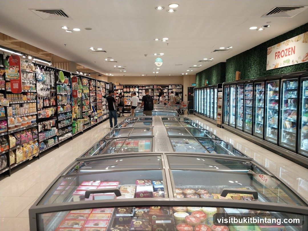 Supermarket Frozen Aisle