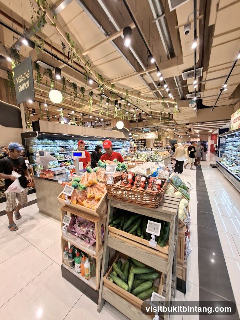Supermarket Produce Section