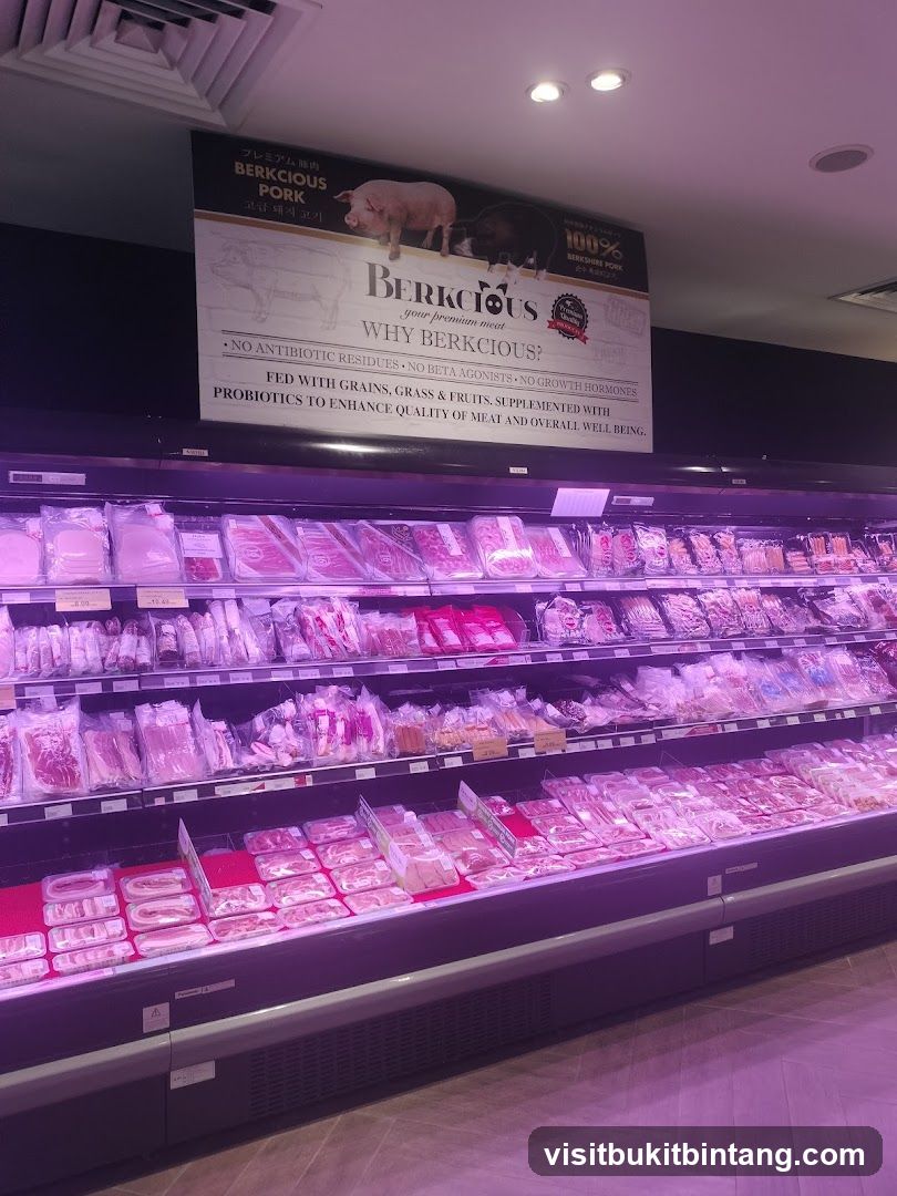 Berkcious Pork Display