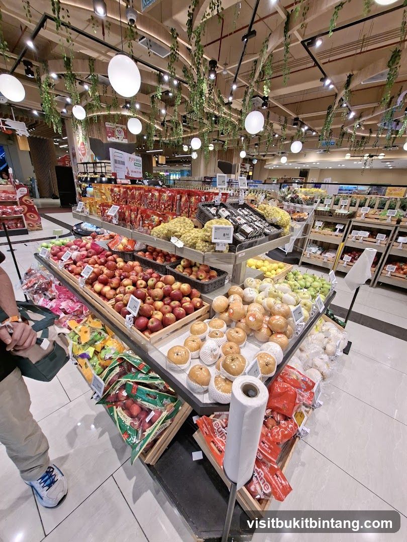 Supermarket Produce Section