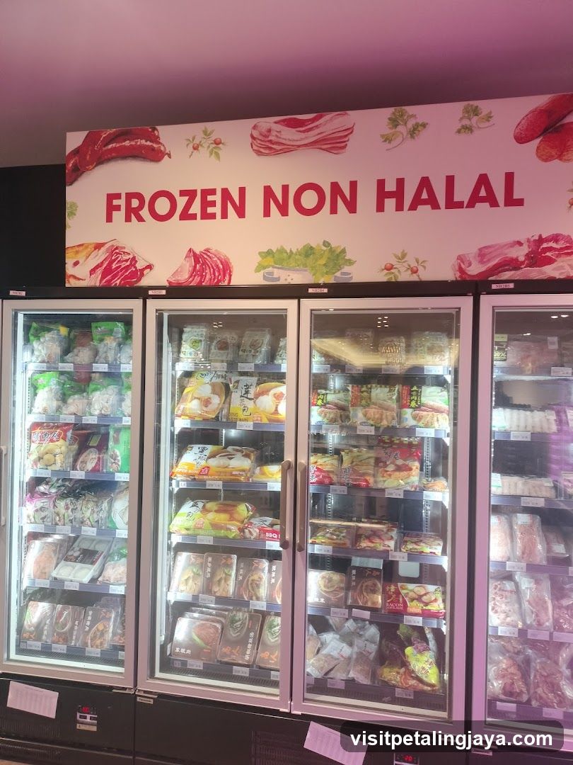 Frozen Non Halal Section