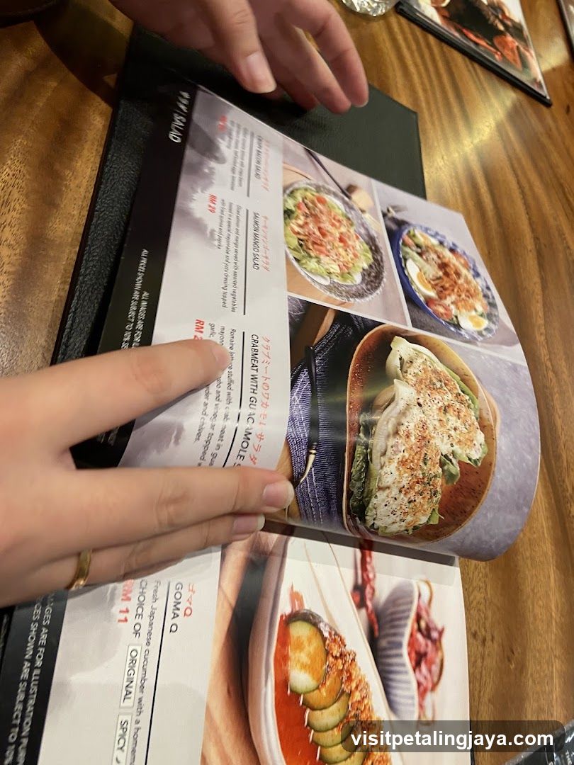 Dining Menu Page