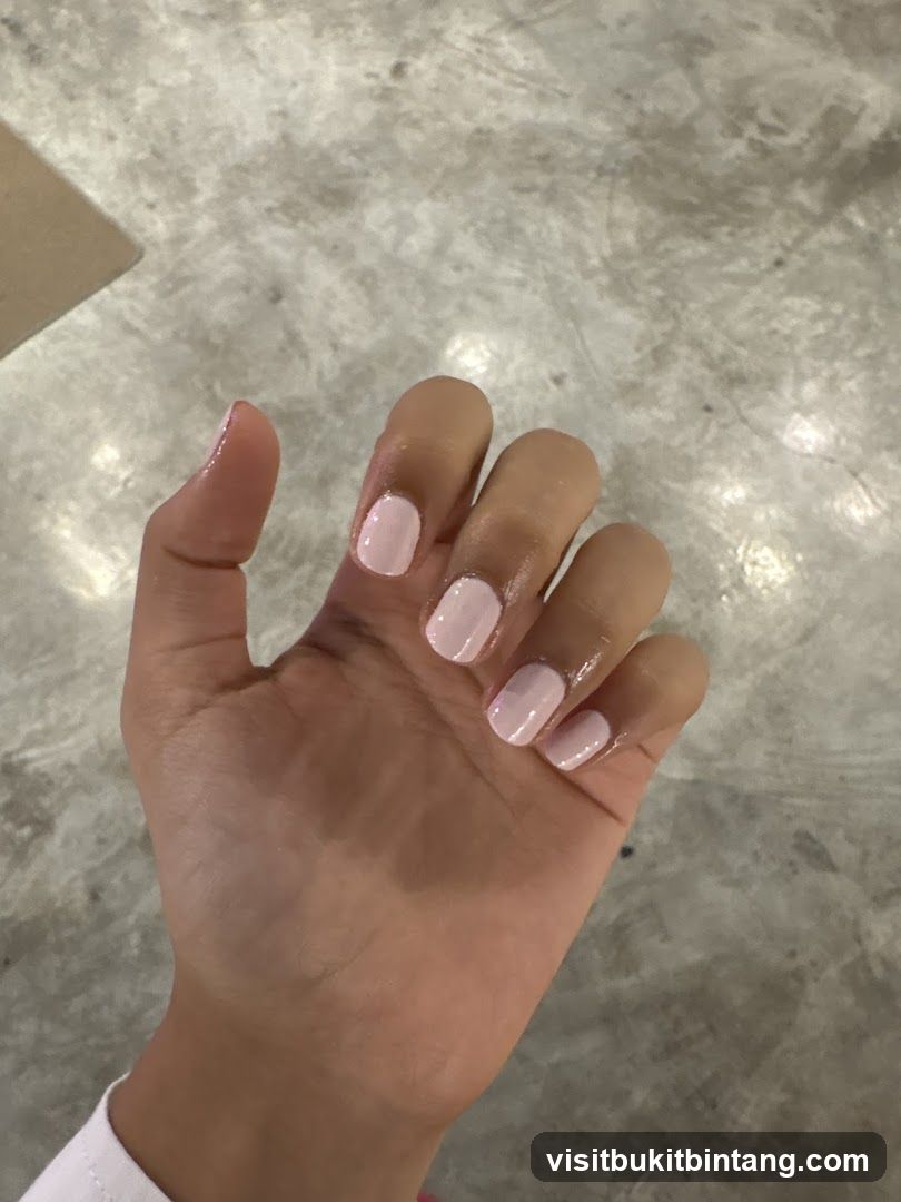 Light Pink Manicure
