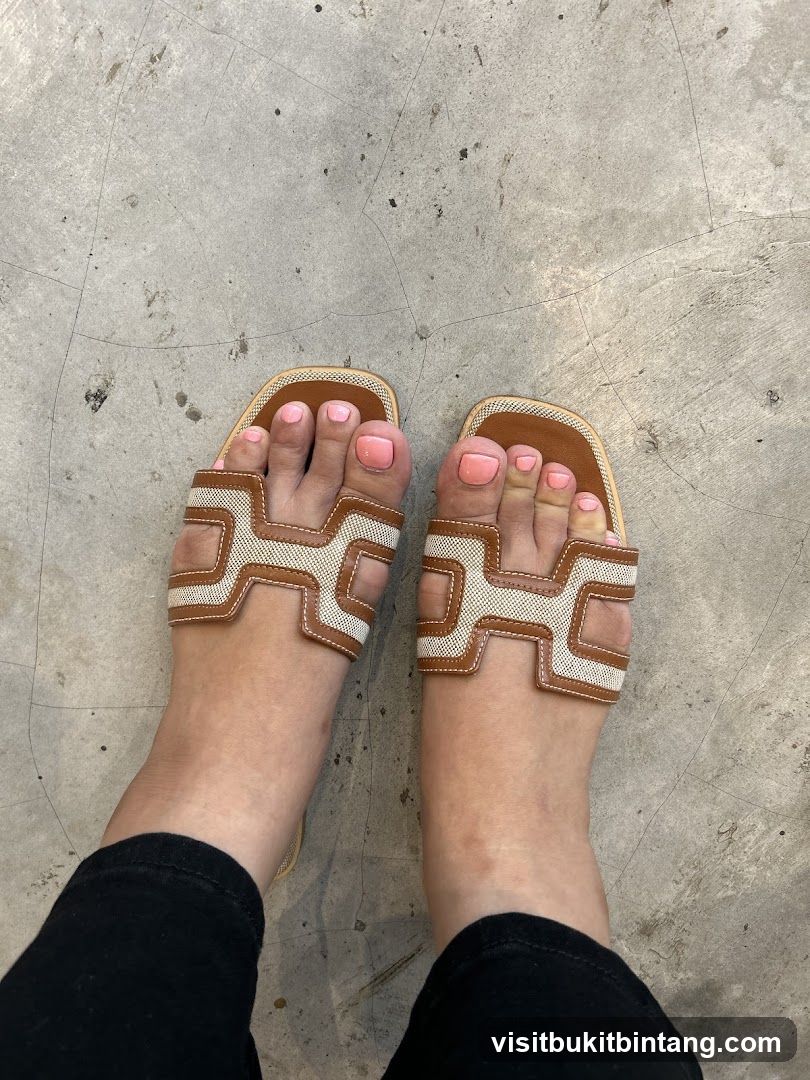 Feet in Sandals
