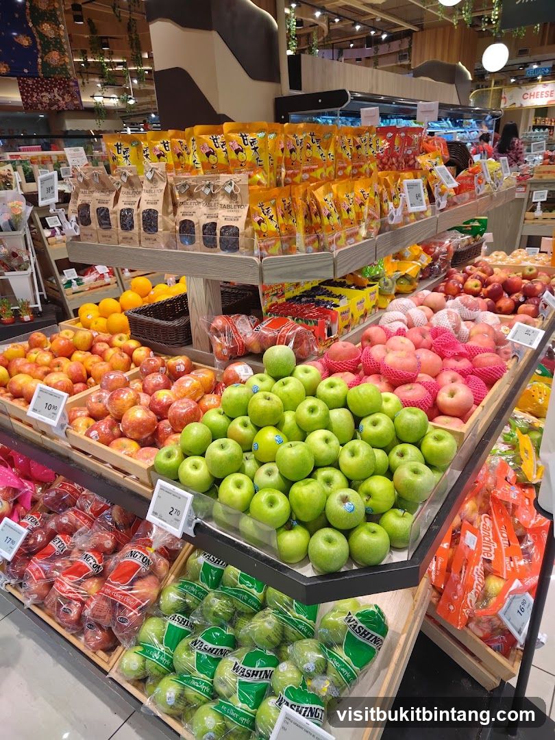 Fruit and Snack Display