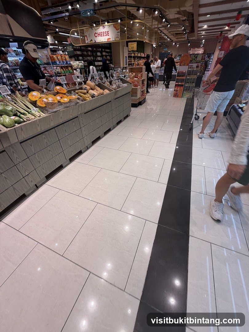 Supermarket Produce Aisle
