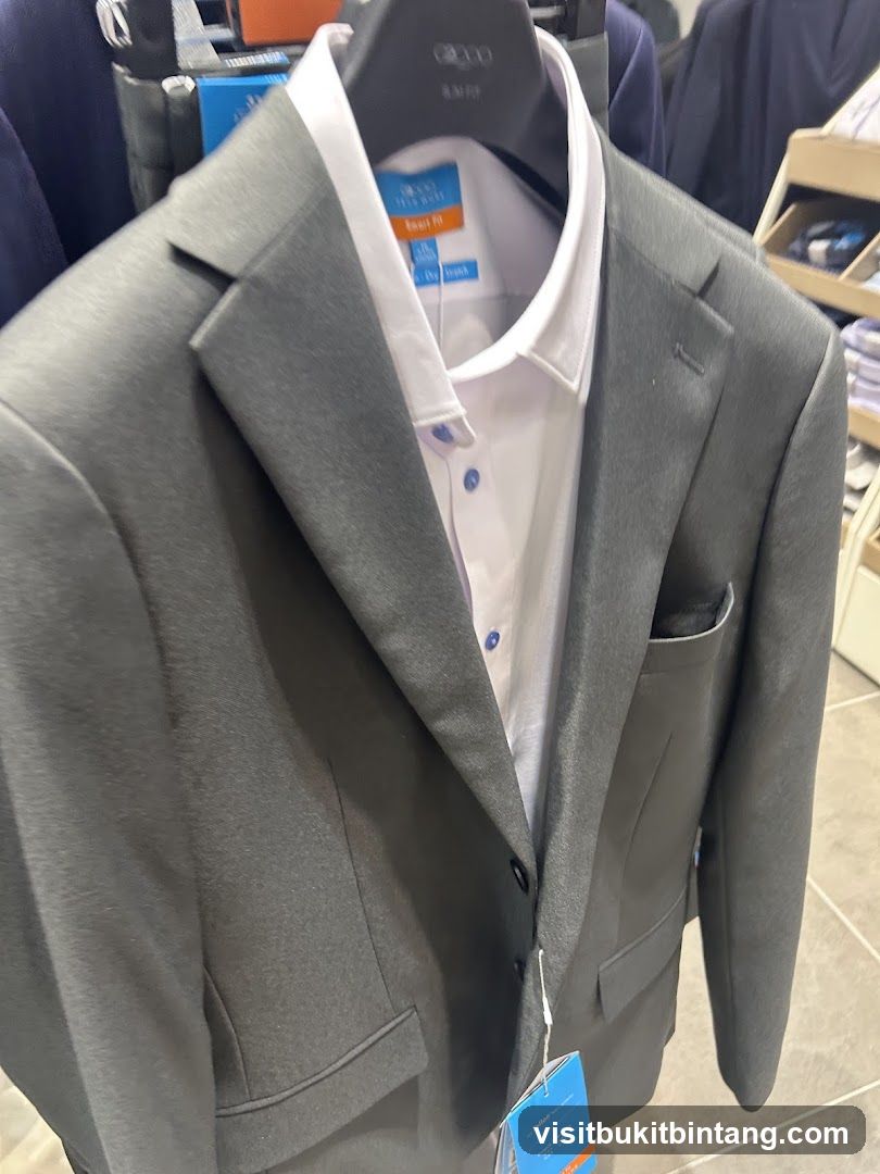 Suit and Shirt Display
