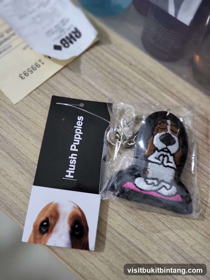 Hush Puppies Keychain