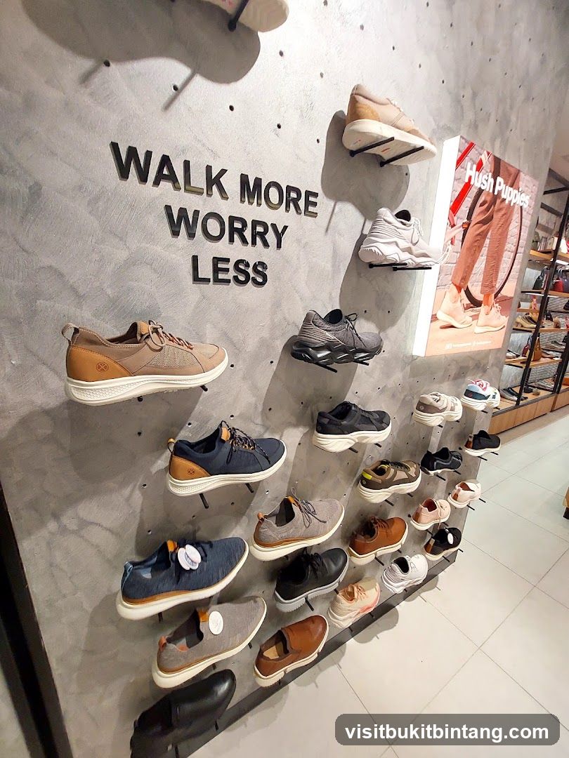 Shoe Display Wall