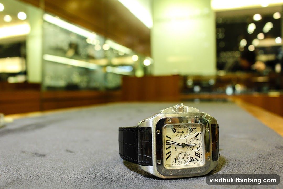 Cartier Watch on Display